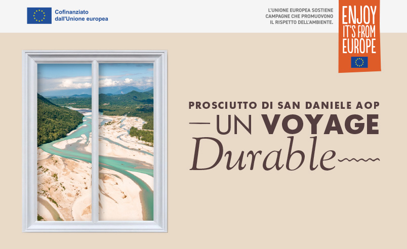 Il viaggio della sostenibilità del Prosciutto di San Daniele approda al SIA 2006 di Parigi con Un voyage durable